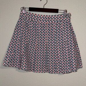 Anthropologie Multicolor Geometric A-Line Skirt